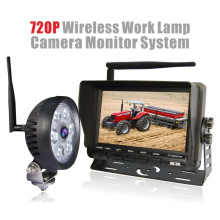 Wireless Camera Monitor System with HD Wireless Camera and Work Lamp